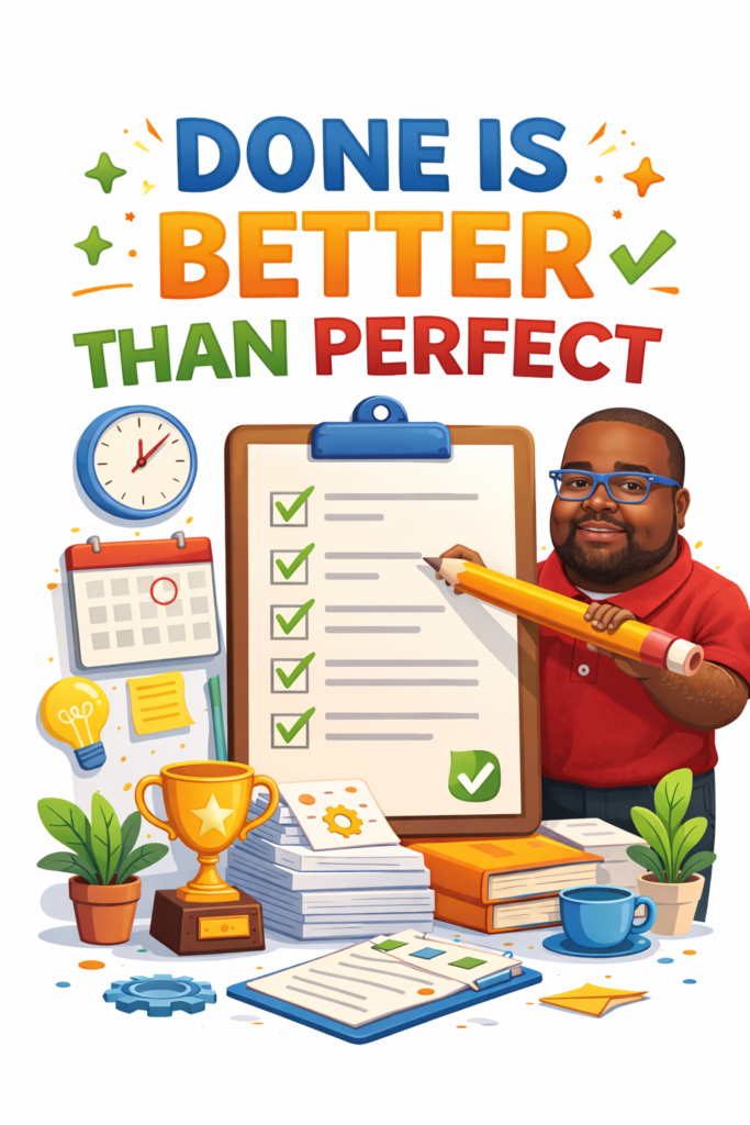 Done is Better Than Perfect