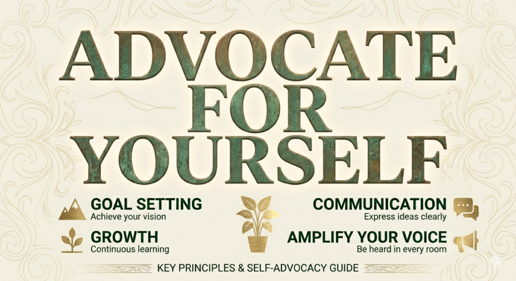 Advocate for Yourself